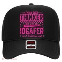 Overthinker IDGAFER Funny Sarcast Hat thumb 0