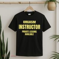Orgasm Instructor Funny Gag Gift T-Shirt thumb 2