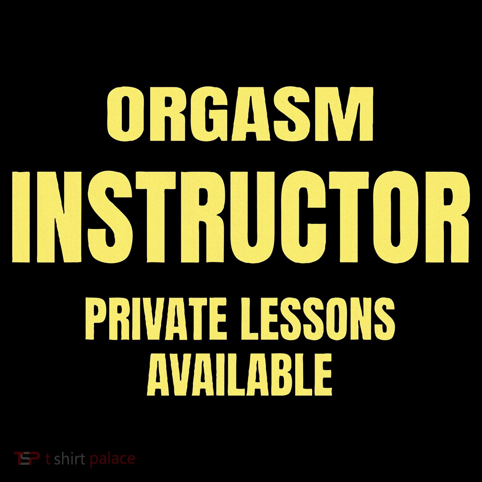 Orgasm Instructor Funny Gag Gift Bucket Hat