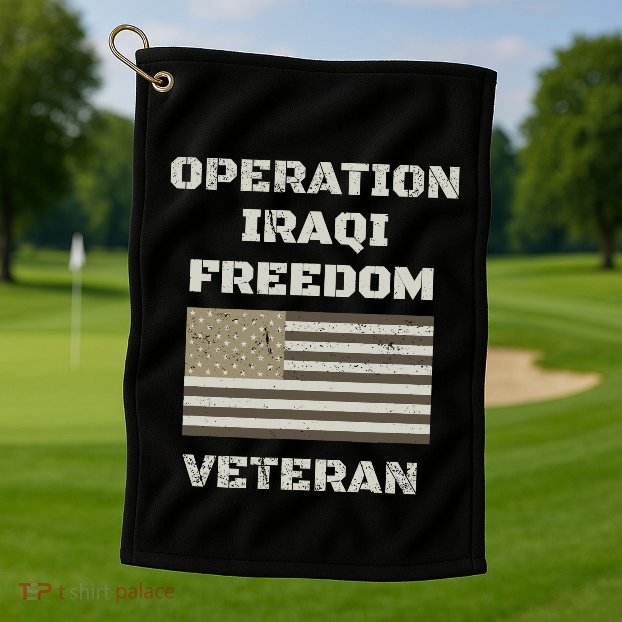 Operation Iraqi Freedom | Oif Veteran Golf Towel