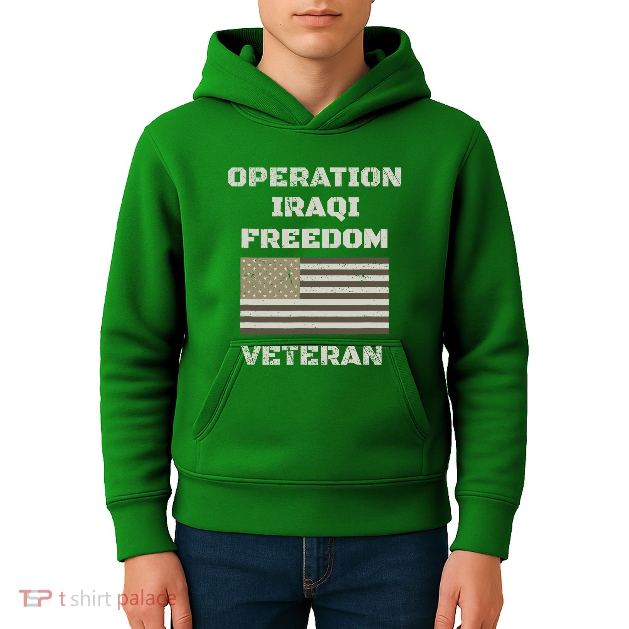 Operation Iraqi Freedom | Oif Veteran Kids Hoodie