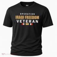 Operation Iraq Freedom Veteran Cooling Performance Crew T-Shirt thumb 0