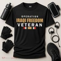 Operation Iraq Freedom Veteran Cooling Performance Crew T-Shirt thumb 3