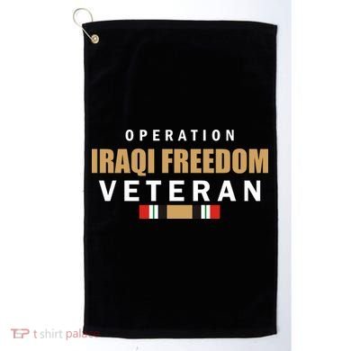 Operation Iraq Freedom Veteran Golf Towel