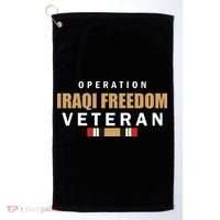 Operation Iraq Freedom Veteran Golf Towel thumb 0
