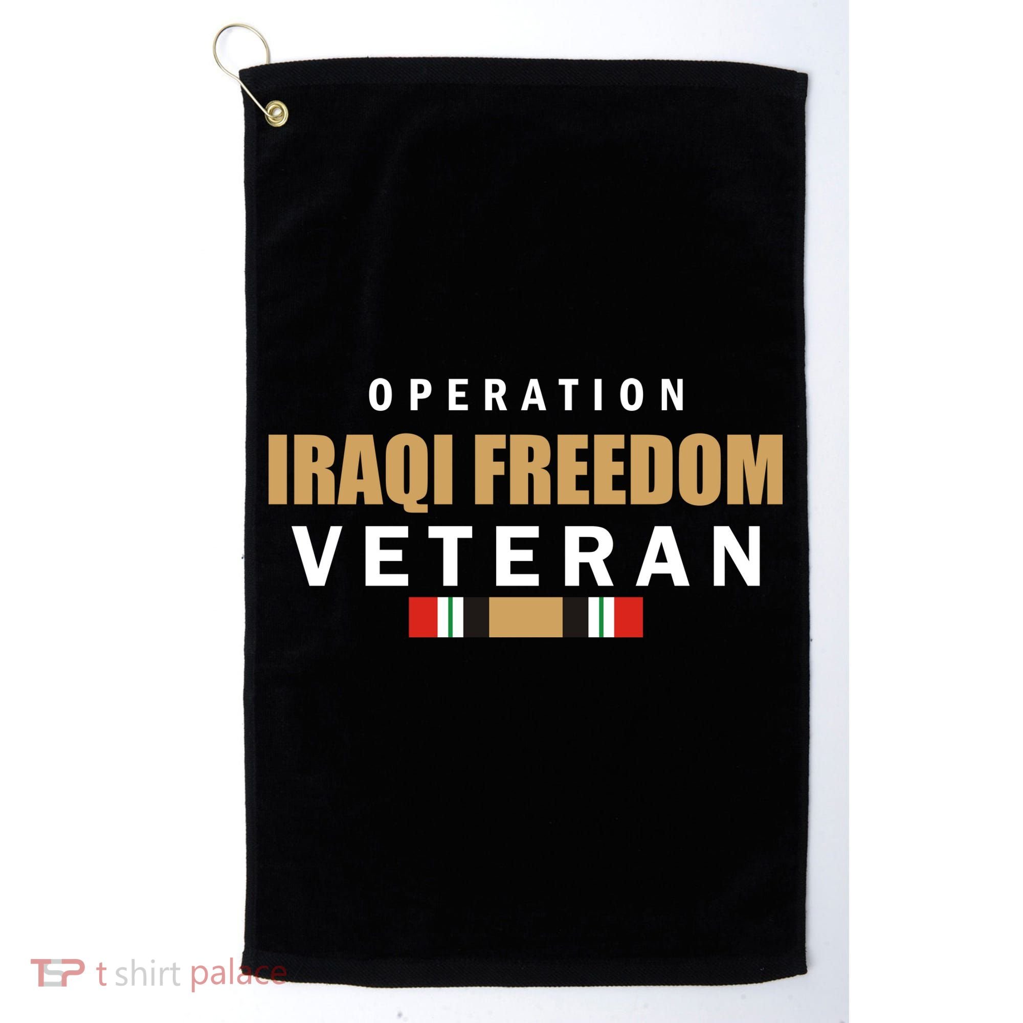 Operation Iraq Freedom Veteran Golf Towel