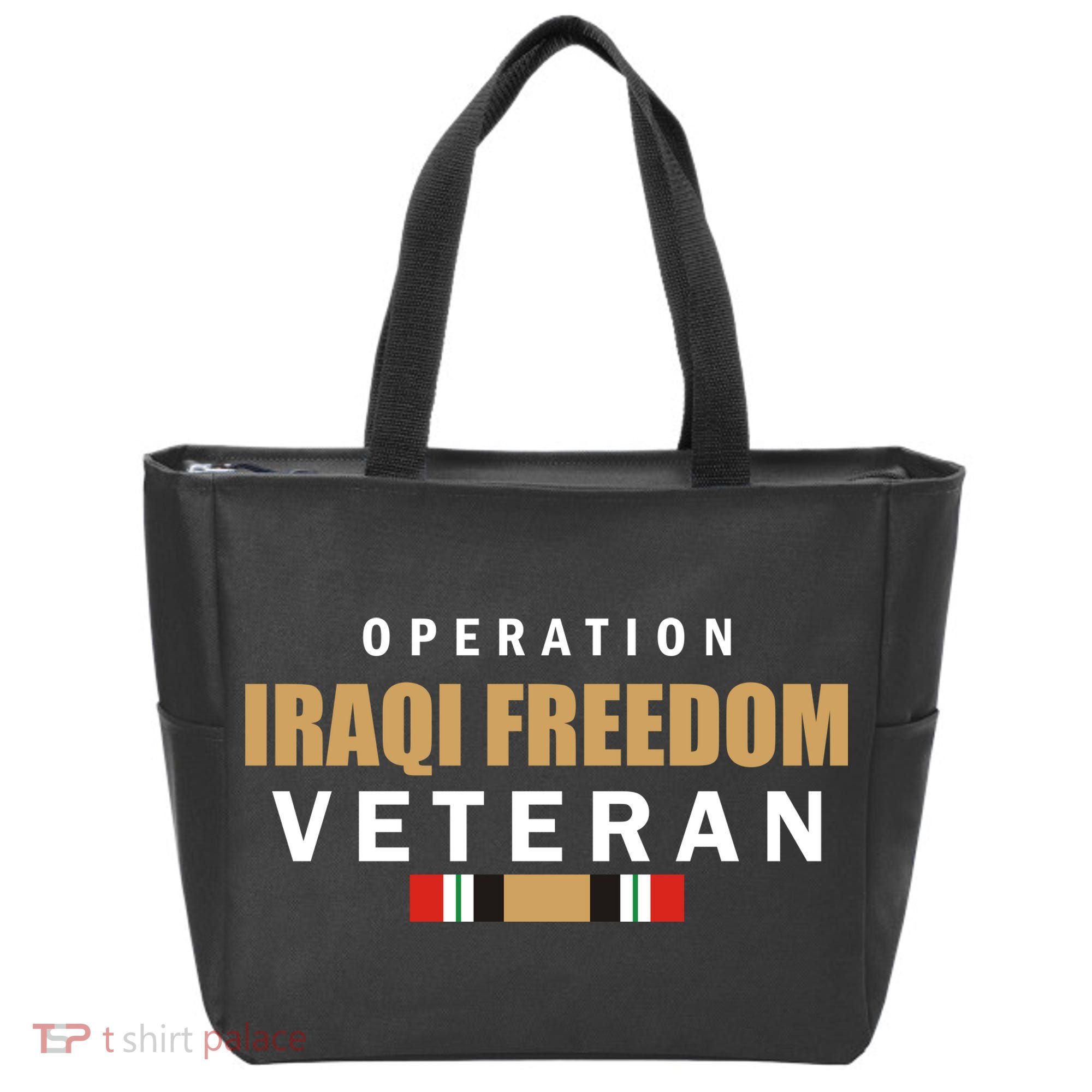 Operation Iraq Freedom Veteran Tote Bag