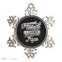 Once I Get An Attitude Funny Ornament thumb 0