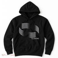 Optical Illusion Hard On The Eyes Never Ending Circle Hoodie thumb 0