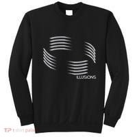 Optical Illusion Hard On The Eyes Never Ending Circle Sweatshirt thumb 0