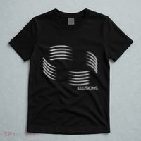 Optical Illusion Hard On The Eyes Never Ending Circle T-Shirt thumb 5
