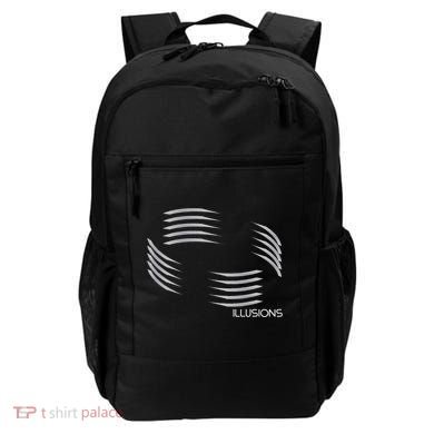 Optical Illusion Hard On The Eyes Never Ending Circle Backpack