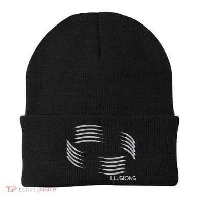 Optical Illusion Hard On The Eyes Never Ending Circle Beanie