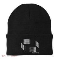 Optical Illusion Hard On The Eyes Never Ending Circle Beanie thumb 0