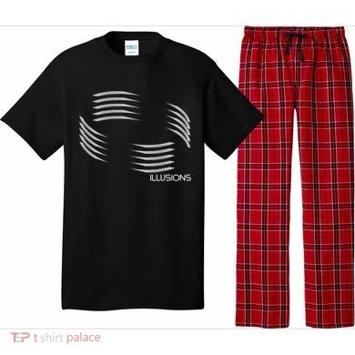 Optical Illusion Hard On The Eyes Never Ending Circle Pajama Set