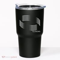 Optical Illusion Hard On The Eyes Never Ending Circle Tumbler thumb 0