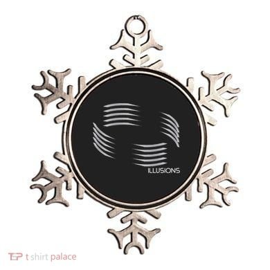 Optical Illusion Hard On The Eyes Never Ending Circle Ornament