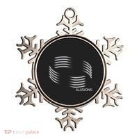 Optical Illusion Hard On The Eyes Never Ending Circle Ornament thumb 0