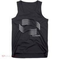Optical Illusion Hard On The Eyes Never Ending Circle Tank Top thumb 0