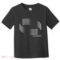 Optical Illusion Hard On The Eyes Never Ending Circle Toddler T-Shirt thumb 0