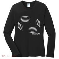 Optical Illusion Hard On The Eyes Never Ending Circle Women's Long Sleeve Shirt thumb 0