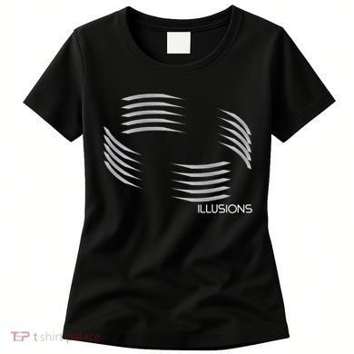 Optical Illusion Hard On The Eyes Never Ending Circle Women's T-Shirt