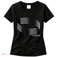 Optical Illusion Hard On The Eyes Never Ending Circle Women's T-Shirt thumb 0