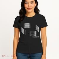 Optical Illusion Hard On The Eyes Never Ending Circle Women's T-Shirt thumb 4