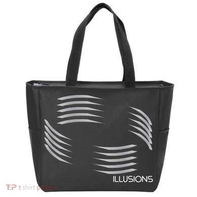 Optical Illusion Hard On The Eyes Never Ending Circle Tote Bag