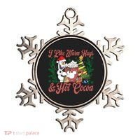 Olaf I Like Warm Hugs And Hot Cocoa Olaf Christmas Ornament thumb 0