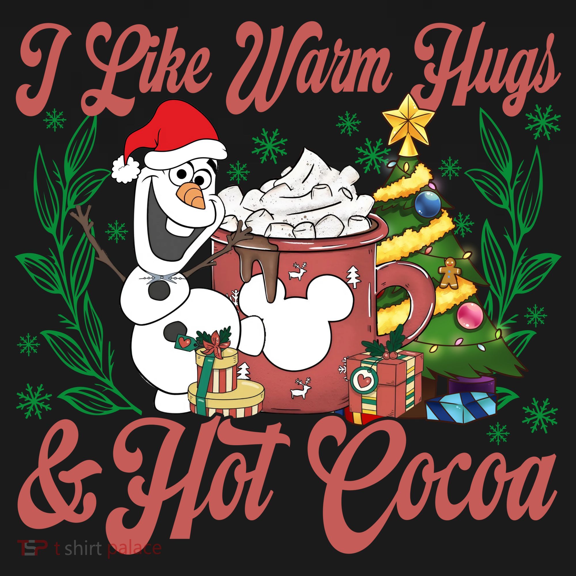 Olaf I Like Warm Hugs And Hot Cocoa Olaf Christmas Visor