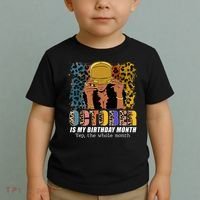 October Is My Birthday Yes The Whole Month October Birthday Toddler T-Shirt thumb 2
