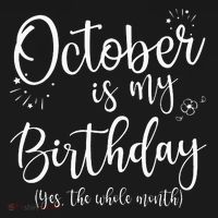 October Is My Birthday The Whole Month October Birthday Women's Hoodie thumb 2