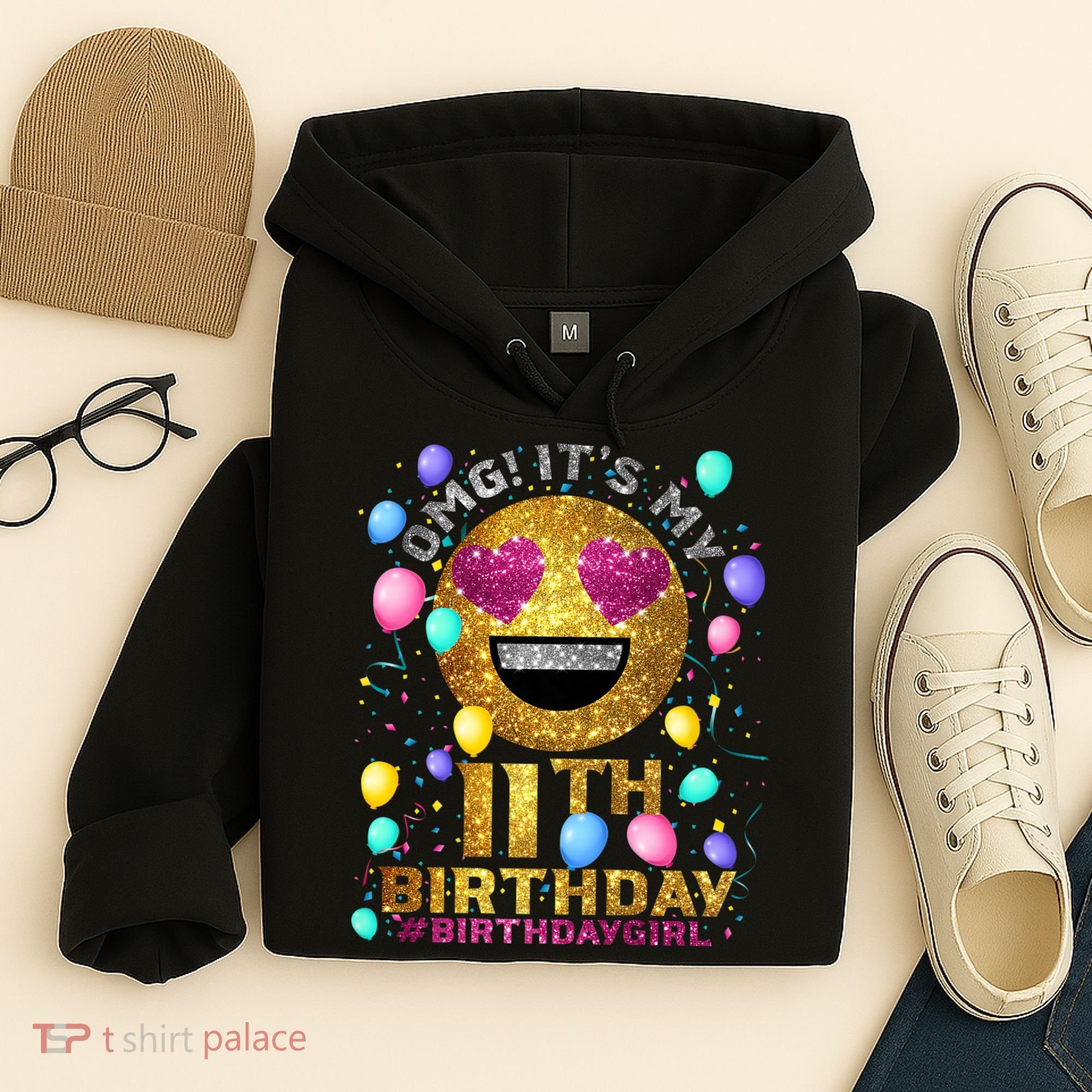 OMG It's My 11th Birthday Hoodie