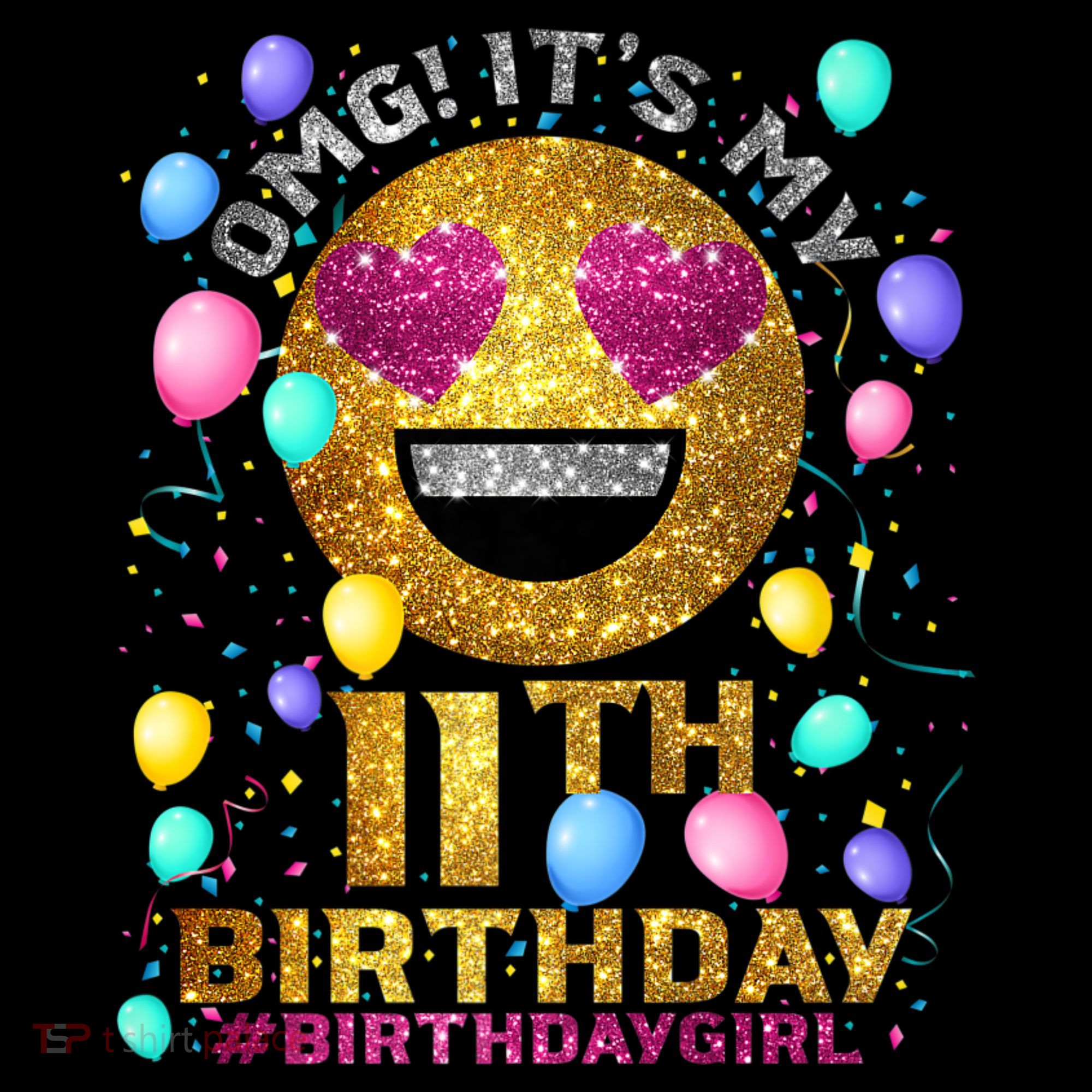 OMG It's My 11th Birthday Long Sleeve Shirt