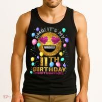 OMG It's My 11th Birthday Tank Top thumb 3