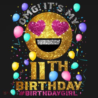 OMG It's My 11th Birthday Women's Perfect Tri Rocker Tank