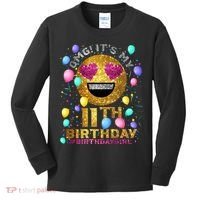OMG It's My 11th Birthday Kids Long Sleeve Shirt thumb 0