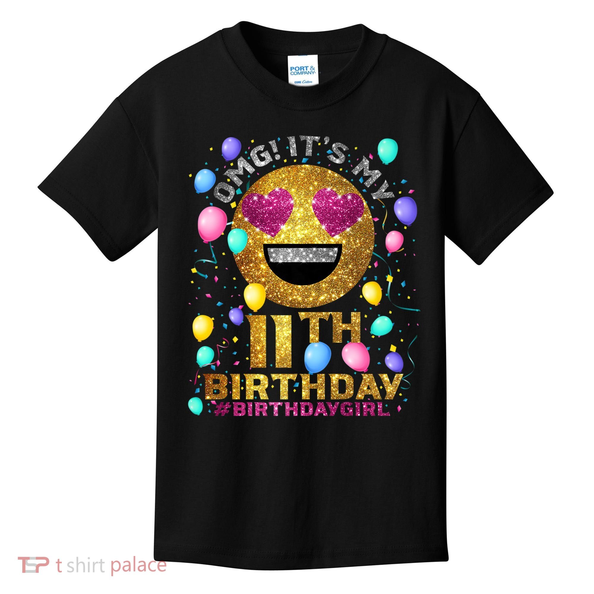 OMG It's My 11th Birthday Kids T-Shirt