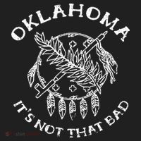 Oklahoma Its Not That Bad Funny State Beanie thumb 2