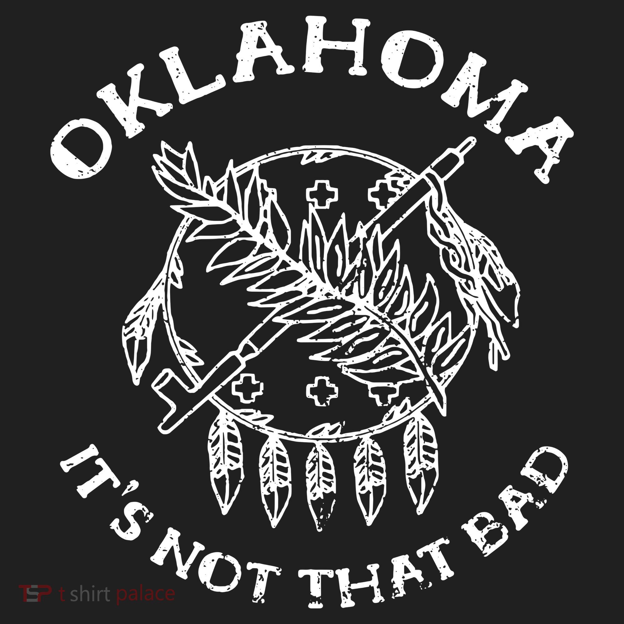Oklahoma Its Not That Bad Funny State Beanie