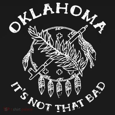 Oklahoma Its Not That Bad Funny State Ladies PosiCharge Competitor Racerback Tank