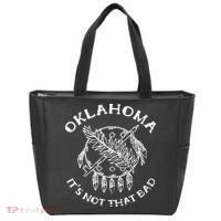 Oklahoma Its Not That Bad Funny State Tote Bag thumb 0