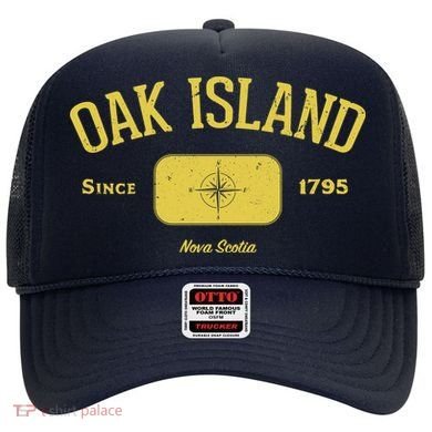 Oak Island Nova Scotia Compass Design Hat