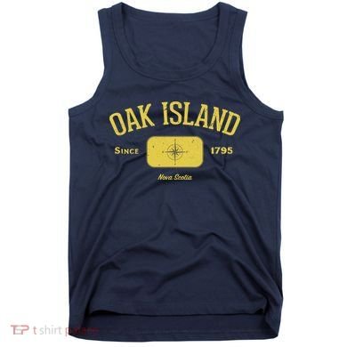 Oak Island Nova Scotia Compass Design Tank Top