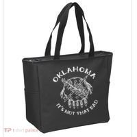 Oklahoma Its Not That Bad Funny State Tote Bag thumb 2