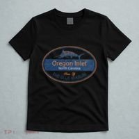 Oregon Inlet North Carolina Home Of The Blue Marlin T-Shirt thumb 5