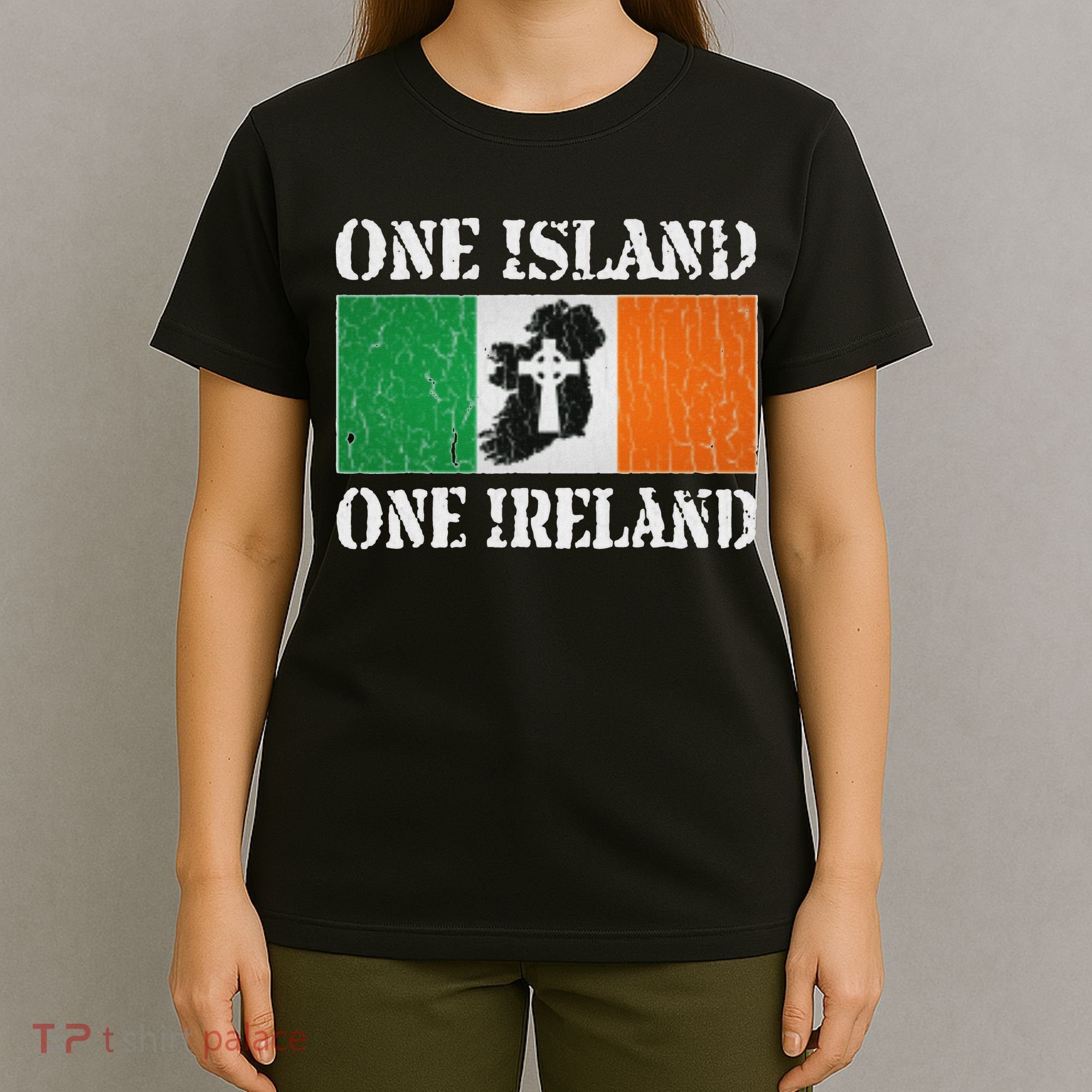 One Island One Ireland Proud Irish Heritage T-Shirt