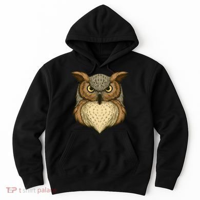 Owl Illustration Hoodie