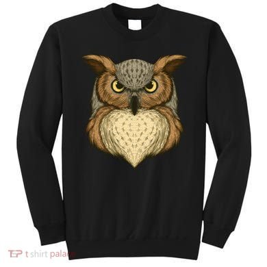 Owl Illustration Sweatshirt